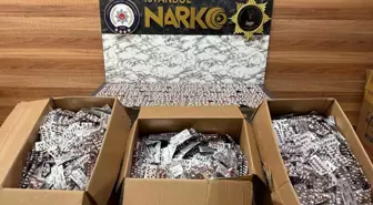 Güngören'de depoya uyuşturucu baskını: 3 gözaltı