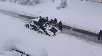 Hakkari'de 110 köy ve 247 mezra yolu kardan ulaşıma kapandı