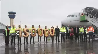 Kapadokya hava limanı rekor kırdı