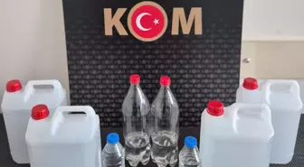 Kırşehir'de sahte alkol operasyonunda 1 şüpheli yakalandı