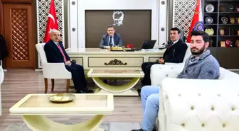 Malatya Gazeteciler Cemiyeti'nden Emniyet Müdürü Kayhan Ay'a ziyaret