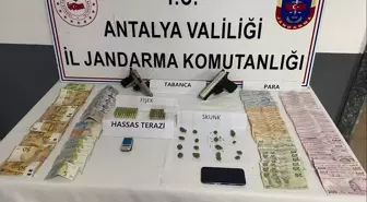 Manavgat'ta uyuşturucu operasyonunda 1 şüpheli yakalandı
