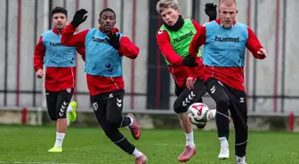 Samsunspor, Fenerbahçe maçının hazırlıklarını sürdürdü