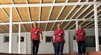 Van'da huzurevi sakinleri boccede şampiyonluk hedefliyor