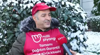 Yılbaşı Özel Çekilişi'nde 800 Milyon Liralık İkramiye Ümraniye'deki Gezici Bayiden Satılan Bilete Çıktı