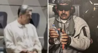 ABD savaş gemisindeki Maduro'dan ilk fotoğraf