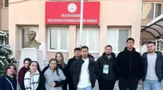 BŞEÜ Gençlik ve İnovasyon Kulübü'nden huzurevi ziyareti