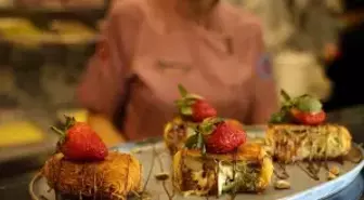 Bu da 'Çikolatalı Kaymaklı Kadayıf Sarma'