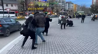 Fırtınada uçmamak için yerlere böyle yattılar