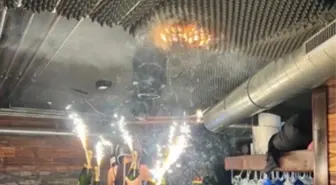 İsviçre'de kayak merkezinde çıkan yangının maytaplı mumlardan kaynaklandığı değerlendiriliyor