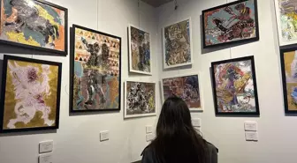 'Karagöz'ün İlahi Komedyası' sergisi, Karikatür Evi'nde açıldı