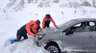 Kayseri'de mahsur kalan 117 kişi kurtarıldı