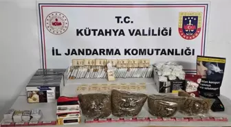 Kütahya'da jandarmadan kaçak tütün operasyonu