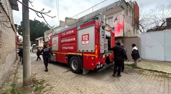 Metruk binada çıkan yangın, ekipleri harekete geçirdi