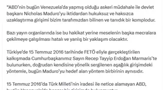 MHP Genel Başkan Yardımcısı Özdemir'den Bahçeli'nin Venezuela Açıklamaları