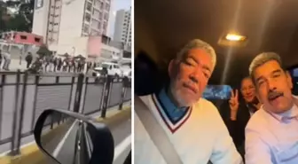 'Parti başlasın' demişti! Maduro'nun aracıyla dolaştığı görüntüler yeniden gündem oldu