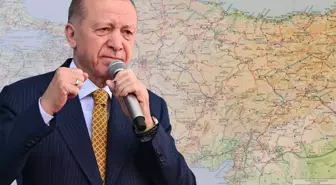 'Rekor kırdık' diyen Cumhurbaşkanı Erdoğan, canlı yayında 5 ilimizin adını saydı