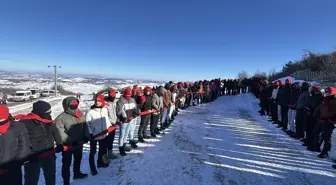Samsun'da Sarıkamış şehitleri için anma programı ve bayrak yürüyüşü yapıldı
