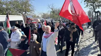 Şanlıurfa'da Filistin'e destek yürüyüşü gerçekleştirildi