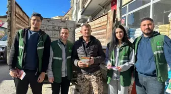 Yeşilay'dan Akseki'de esnafa ziyaret