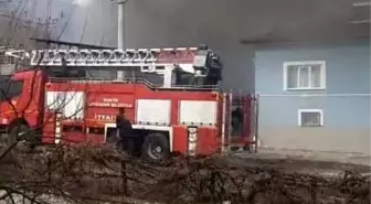 Akşehir'de müstakil evde yangın: 1 yaralı