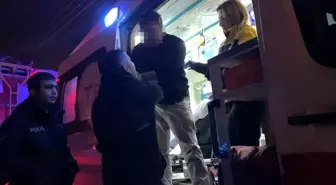 Alkollü sürücü polislerden polis istedi: 'Emniyeti arayın buraya polis ekipleri gelsin'