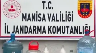 Salihli'de sahte içki operasyonunda 1 gözaltı