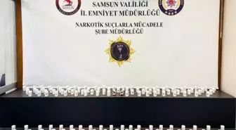 Samsun'da uyuşturucu hap ele geçirildi: 4 gözaltı