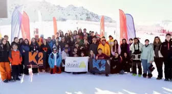 Snowboard İl Birinciliği müsabakaları sona erdi