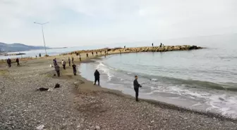 Denizdeki Balık Üretim Kafesi Yırtıldı, Vatandaşlar Sahile Akın Etti