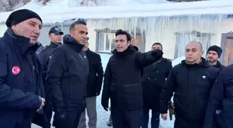 Çatak'ta çığ afeti sonrası saha incelemesi yapıldı