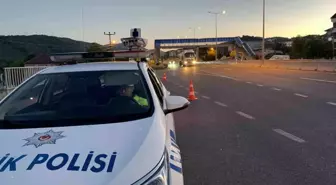 Düzce'de bir yılda 133 bin 343 araç sürücüsüne cezai işlem uygulandı