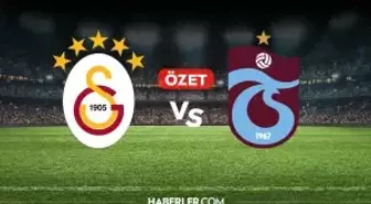 Galatasaray Trabzonspor maç özeti ve golleri! (ÖZET) Galatasaray Trabzonspor kaç kaç bitti, golleri kim attı?