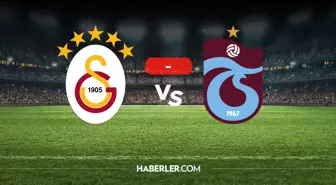Galatasaray Trabzonspor maçı kaç kaç? MAÇ SONUCU! Galatasaray Trabzonspor golleri kim attı, canlı maç anlatımı!