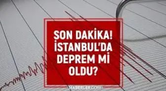İstanbul'da deprem mi oldu? SON DAKİKA! 5 Ocak İstanbul'da az önce nerede deprem oldu?