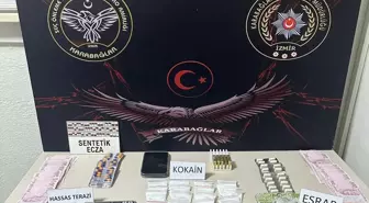 İzmir'de uyuşturucu operasyonunda 2 kişi yakalandı