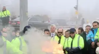 Konyaray Banliyö Hattı'nda Ray Birleştirme Kaynak Programı Yapıldı