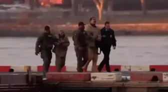 Maduro ve eşi, ABD mahkemesine götürüldü! İşte o anlar