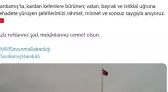 MSB'den Sarıkamış şehitleri için videolu anma