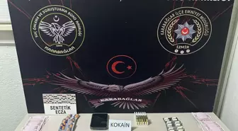 Otomobilde uyuşturucu ile yakalanan sevgililere gözaltı