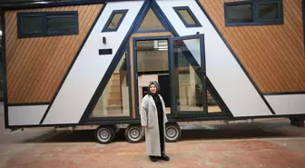 Sakarya'da kadın girişimcinin ürettiği taşınabilir evler 17 ülkenin yolunu tutuyor