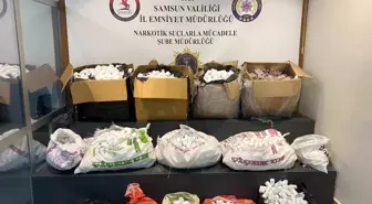 Samsun'da polis, 236 bin uyuşturucu hap ele geçirdi