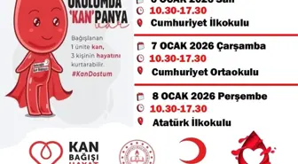 Türkeli'de okullarda kan bağışı kampanyası