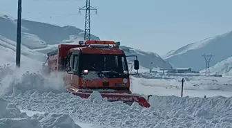 Van, Bitlis ve Hakkari'de kar yağışı sonrası kapanan yerleşim yerlerinin açılma çalışmaları devam ediyor