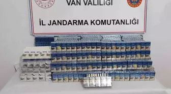 Van'da kaçak sigara ele geçirildi
