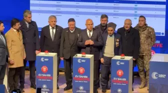 Ağrı'da 2 bin 840 sosyal konutun hak sahipleri belirlendi