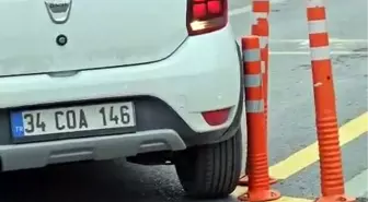 Avcılar'da ehliyet sınavından 7'nci kez kalan genç duruma tepki gösterdi