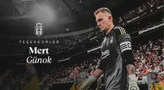 Beşiktaş, Mert Günok ile yolların ayrıldığını açıkladı
