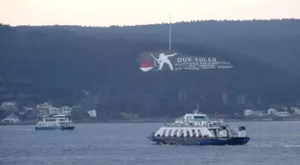 Bozcaada ve Gökçeada'da feribot seferlerine fırtına engeli