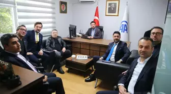 Finansçı Fenerbahçeliler Derneğinden AA Adana Bölge Müdürlüğüne ziyaret
